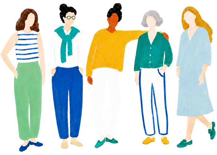 Illustration zum Sanateam